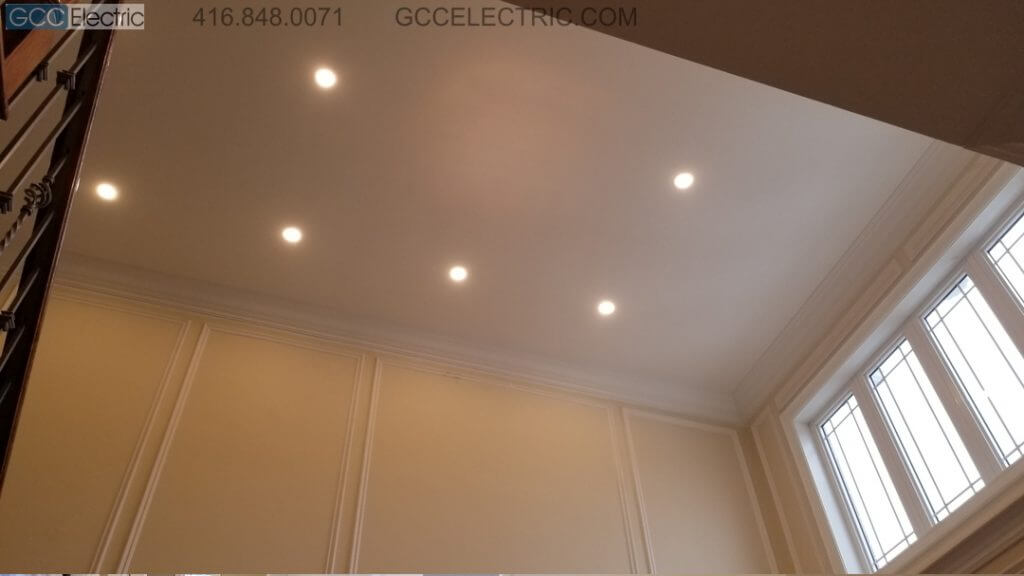 Potlights Crown Molding And Popcorn Ceiling Removal In North York